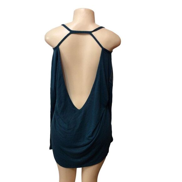 XERSION Halter Top Large Emerald Green - Picture 2 of 3